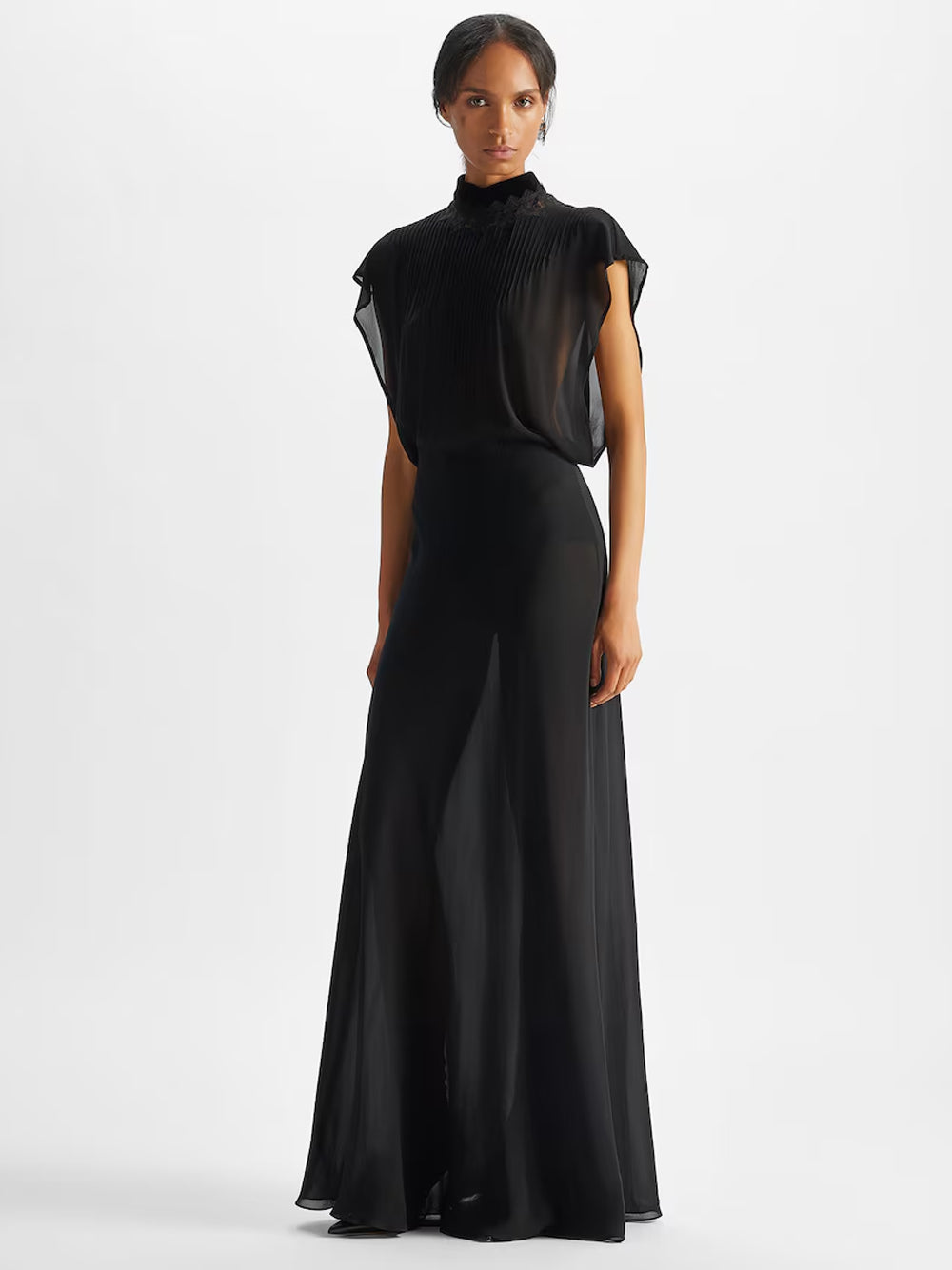 FENDI Abito Lungo In Georgette Women