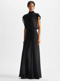 FENDI Abito Lungo In Georgette Women