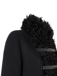Cappotto In Lana E Montone Women