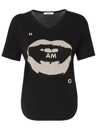 FENDI T-Shirt In Jersey Con Stampa Ti Amo Women