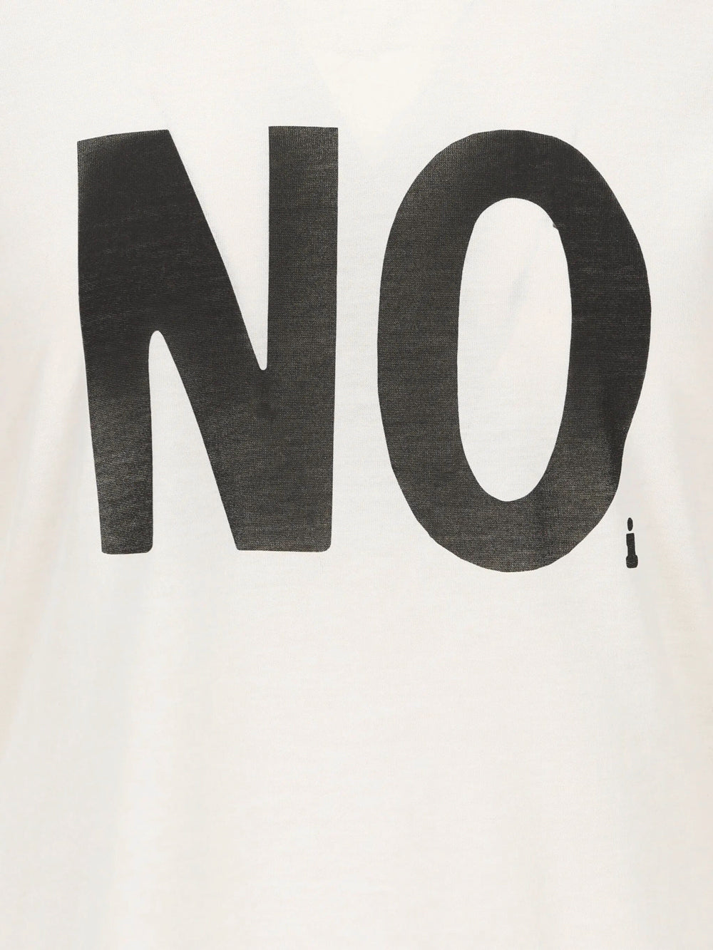 FENDI T-Shirt In Jersey Avorio Con Stampa Noi Women
