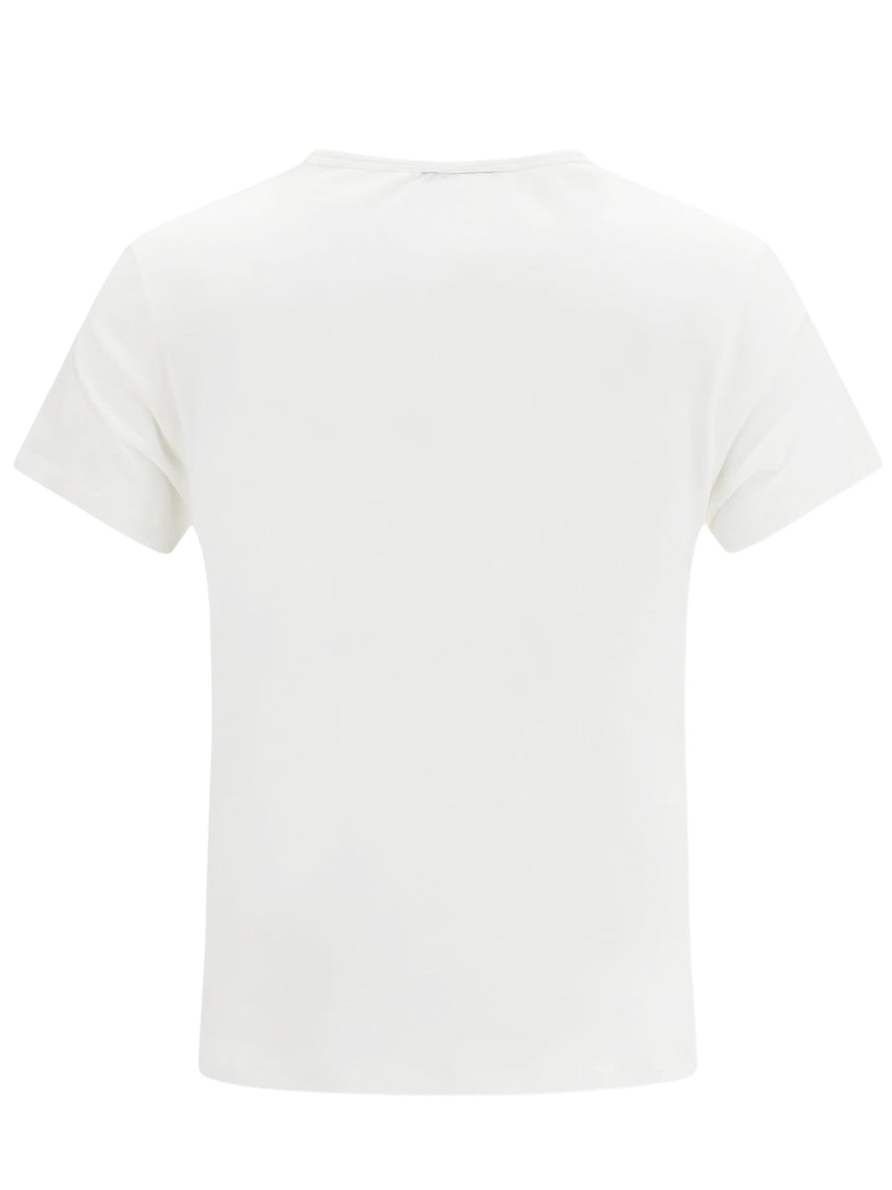 FENDI T-Shirt In Jersey Avorio Con Stampa Noi Women