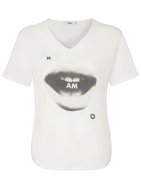 FENDI T-Shirt In Jersey Con Stampa Ti Amo Women