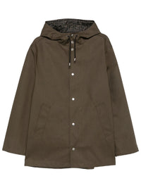 FENDI Parka In Tessuto Mackintosh Con Fodera Ff Women
