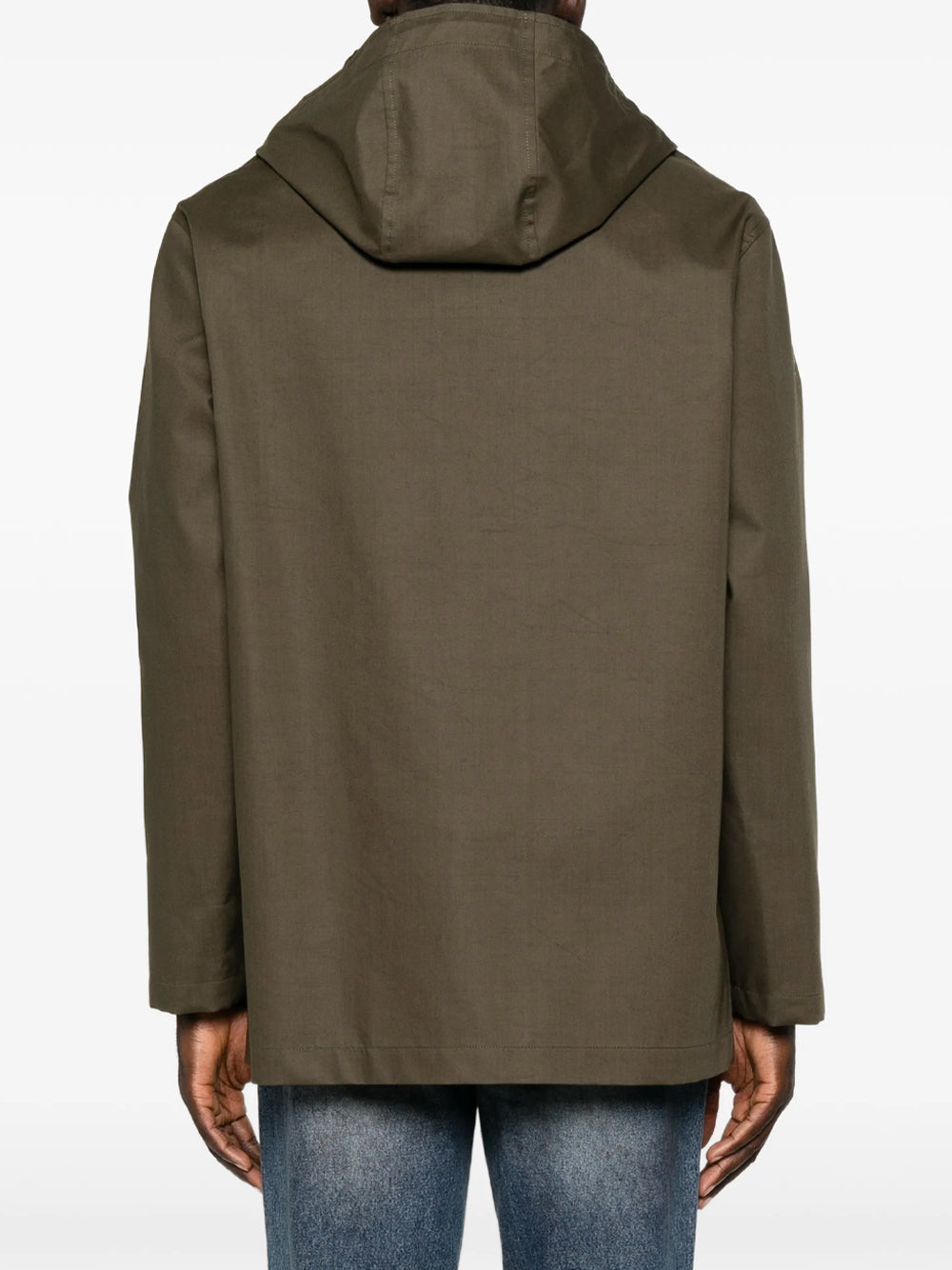 FENDI Parka In Tessuto Mackintosh Con Fodera Ff Women