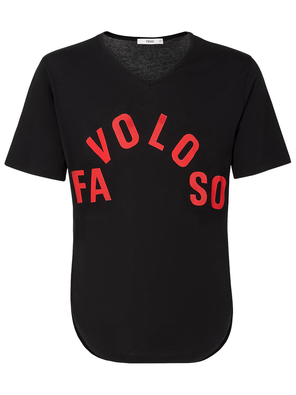 T-Shirt In Cotone Con Stampa "Favoloso" Women