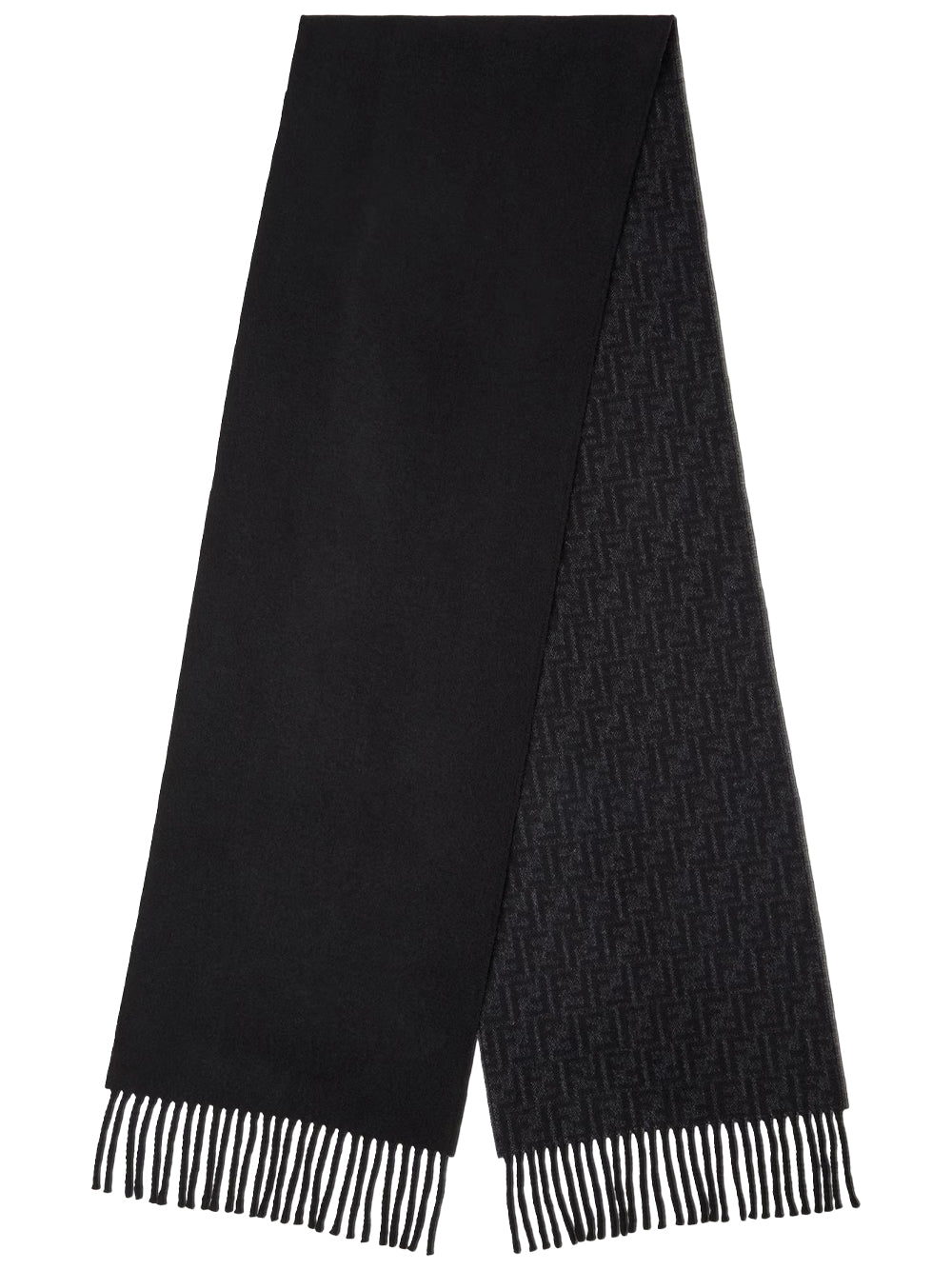 Sciarpa In Lana E Cashmere Ff Zucca Women