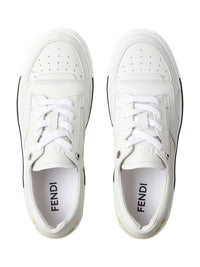 FENDI Sneakers "Fendi Fender" In Pelle Women
