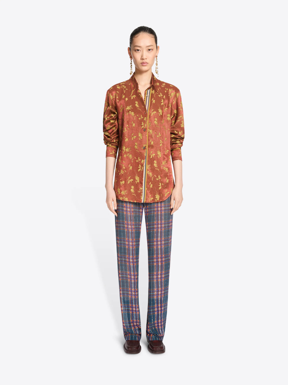 DRIES VAN NOTEN Camicia Jacquard Floreale Women