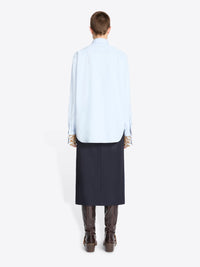 DRIES VAN NOTEN Camicia In Popeline Di Cotone Ricamato Women