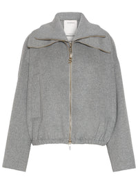 SPORTMAX Bomber In Pura Lana Con Davantino Rimovibile Women