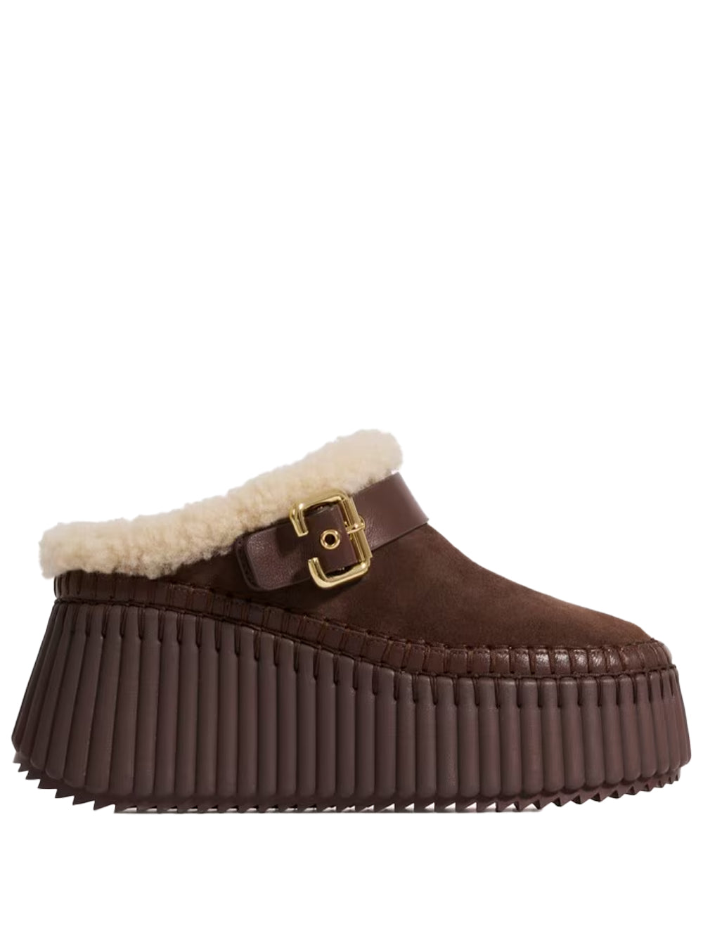 CHLOÉ Sabot Con Zeppa "Nama" Women