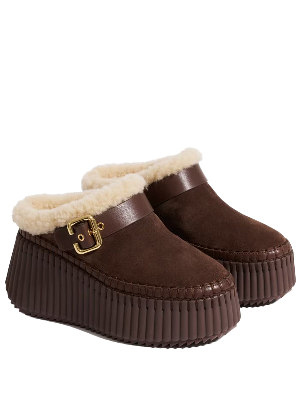 CHLOÉ Sabot Con Zeppa "Nama" Women