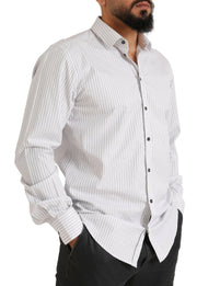 Dolce & Gabbana Striped Cotton Dress Shirt