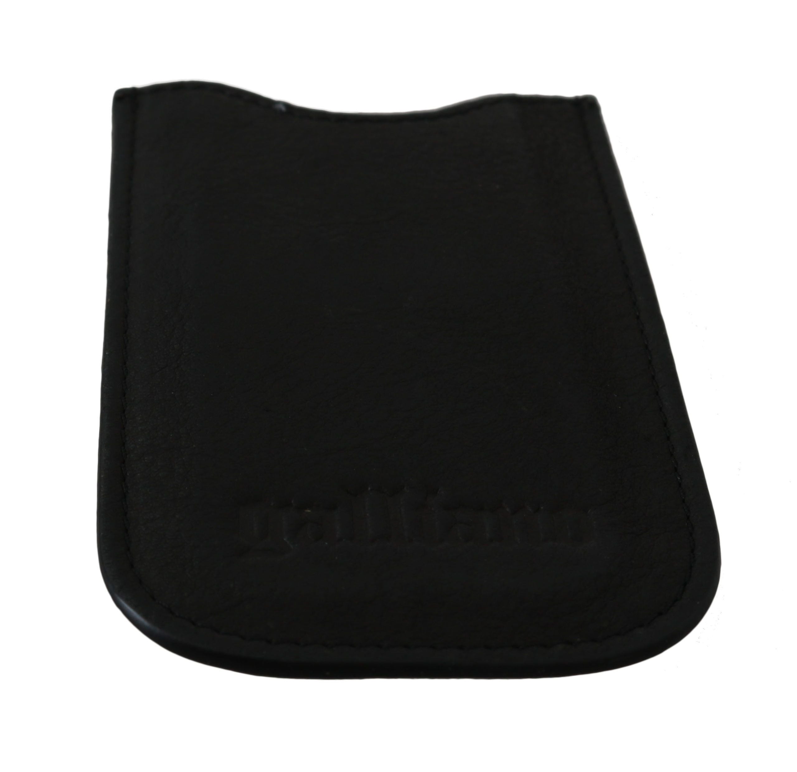 John Galliano John Galliano Black Leather Multifunctional Men ID Bill Card Holder Men's Wallet