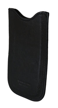 John Galliano John Galliano Black Leather Multifunctional Men ID Bill Card Holder Men's Wallet