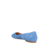 Tod's Velvety Suede Ballerinas