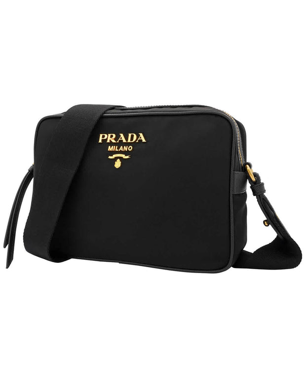 Prada Adjustable Crossbody Bag with Zip Fastening