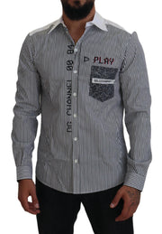 Dolce & Gabbana Striped Slim Fit Shirt