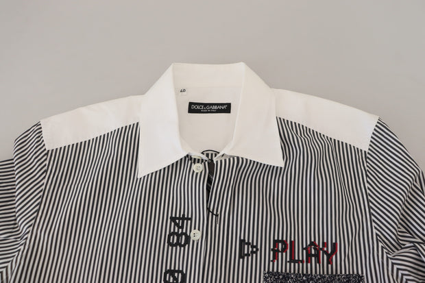 Dolce & Gabbana Striped Slim Fit Shirt
