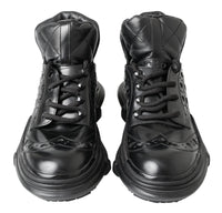 Dolce & Gabbana Vintage Leather Ankle Boots