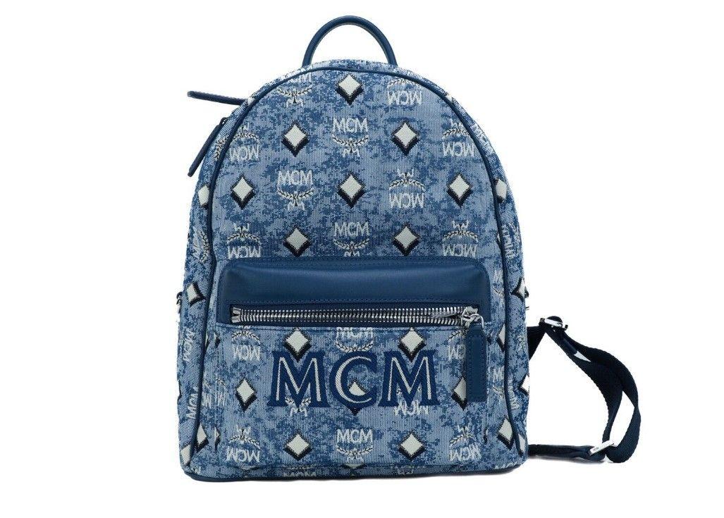 MCM Patricia Backpack Blue