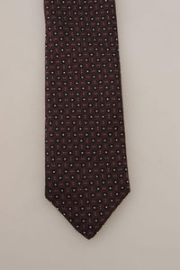 Dolce & Gabbana Dolce Gabbana Geometric Silk Tie