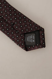 Dolce & Gabbana Geometric Pattern Silk Necktie