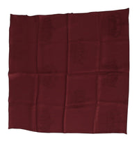 Dolce & Gabbana Men's Silk Handkerchief - Burgundy
