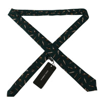 Dolce & Gabbana Bottle Print Silk Tie
