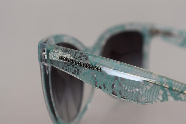Dolce & Gabbana Lace Acetate Butterfly Sunglasses