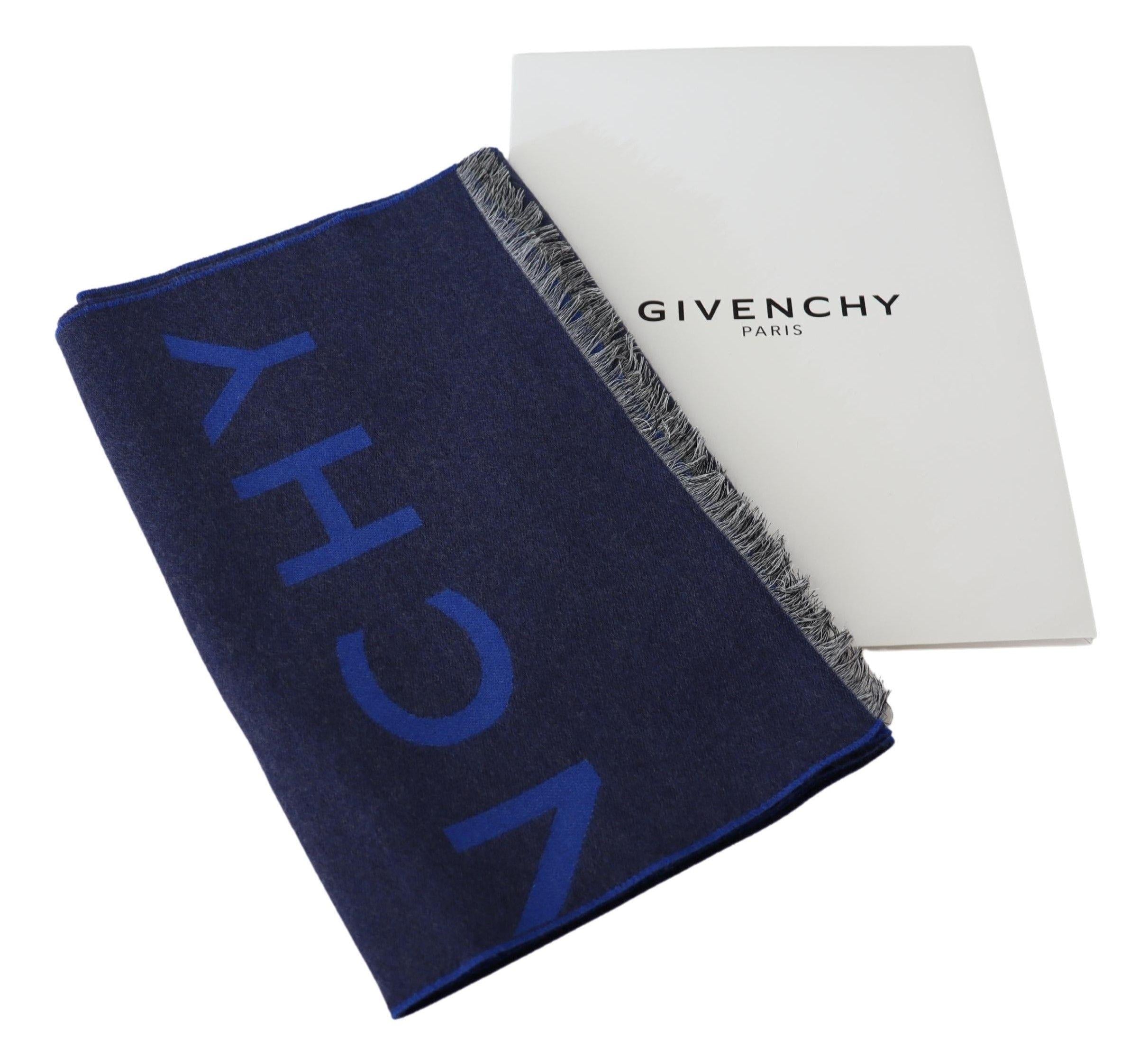 Givenchy  Scarf Navy Blue