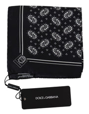 Dolce & Gabbana Patterned Silk Handkerchief