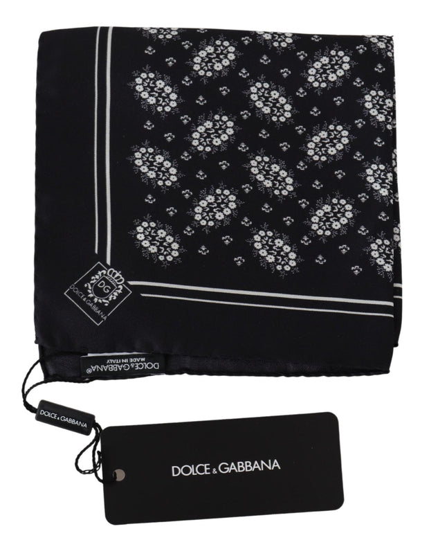 Dolce & Gabbana Patterned Silk Handkerchief