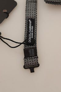 Dolce & Gabbana Dolce Gabbana Bow TieBlack and White