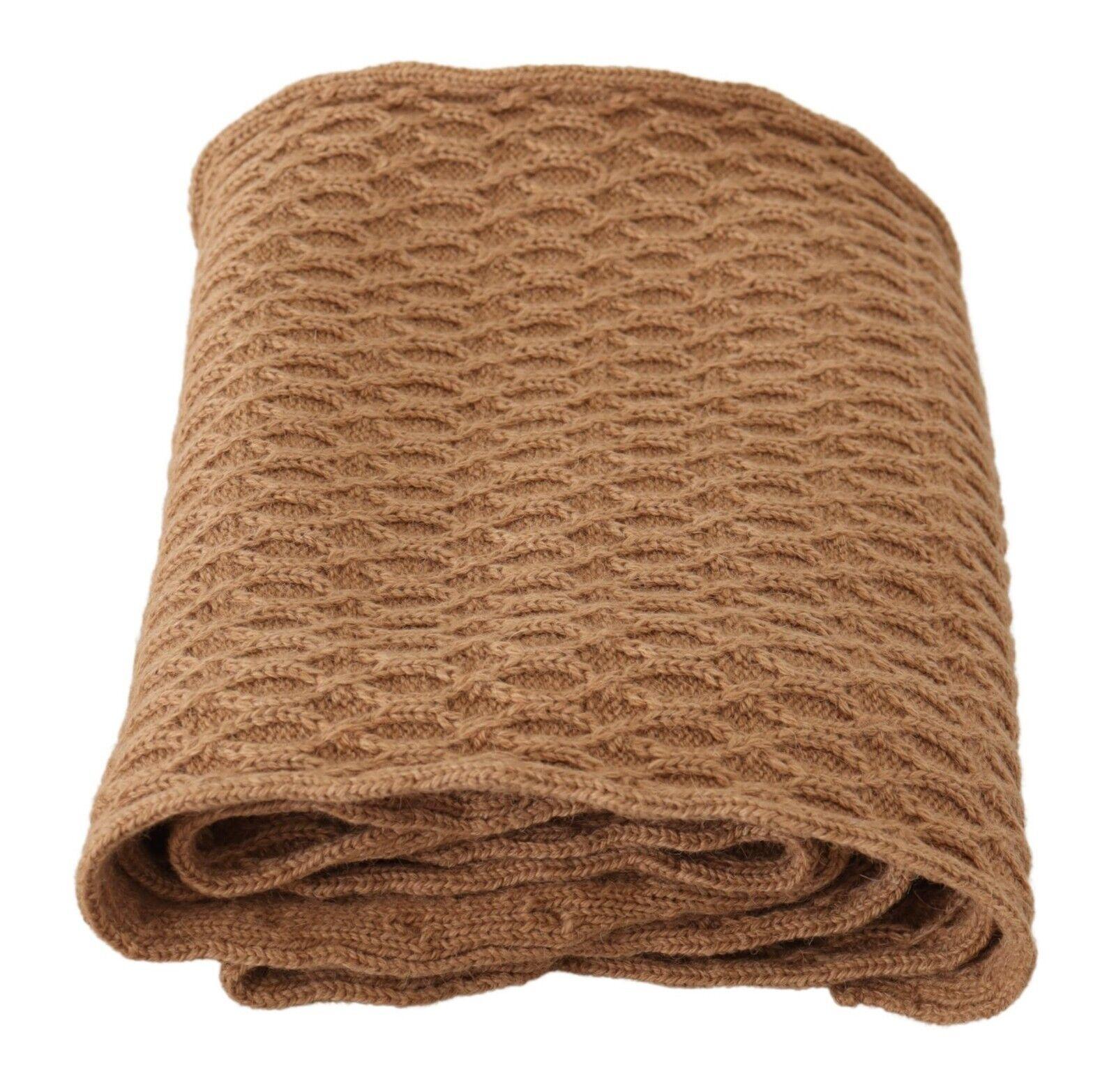 Dolce & Gabbana Dolce Gabbana Cable Knit Cashmere Scarf