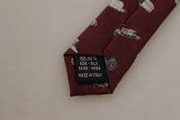 Dolce & Gabbana Hat Print Tie KRA3191