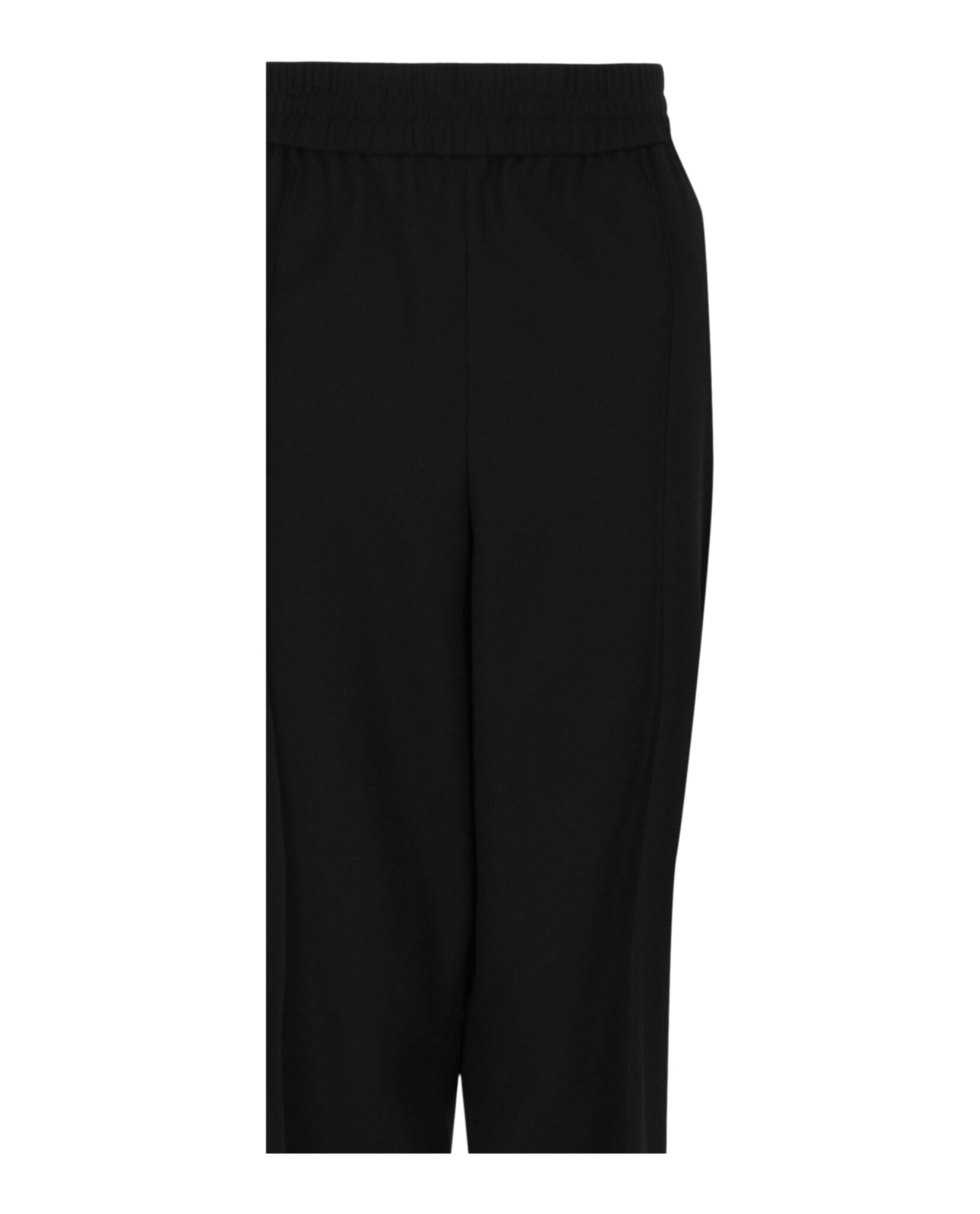 Ferragamo Womens Creased Straight-Leg Trousers