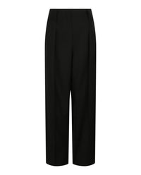 Ferragamo Womens High-Waisted Wide-Leg Trousers