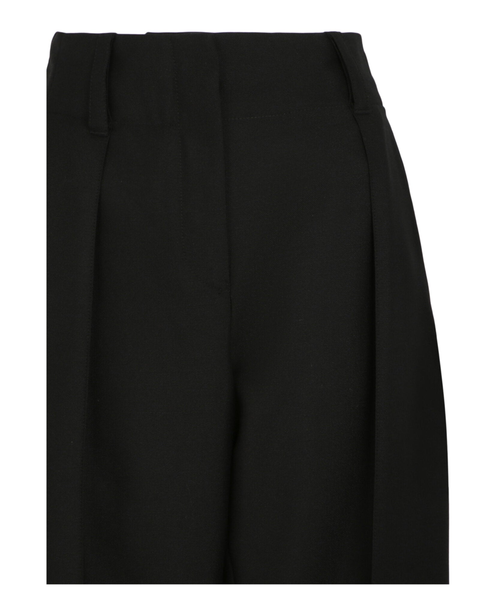 Ferragamo Womens High-Waisted Wide-Leg Trousers
