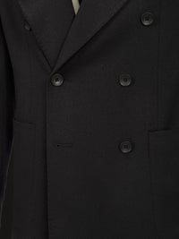 Tagliatore Men Double-Breasted Wool And Cashmere Blazer