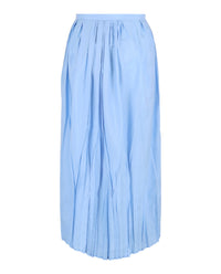 Ferragamo Womens Pleated Wrap Maxi Skirt