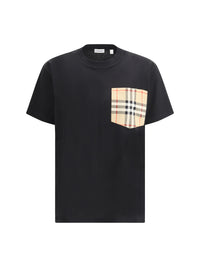 BURBERRY Burberry Women Archive Check Pocket T-Shirt