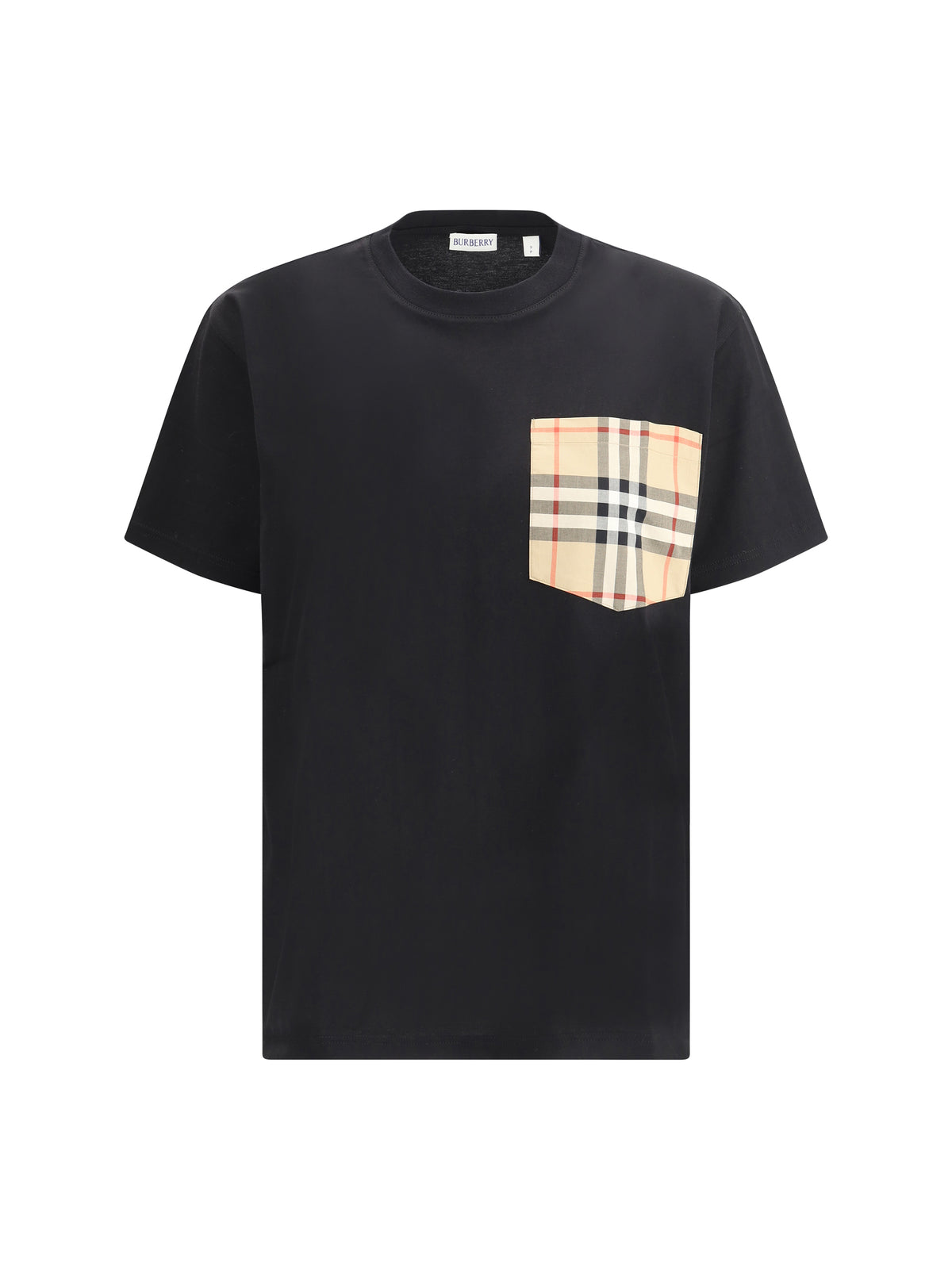 BURBERRY Burberry Women Archive Check Pocket T-Shirt
