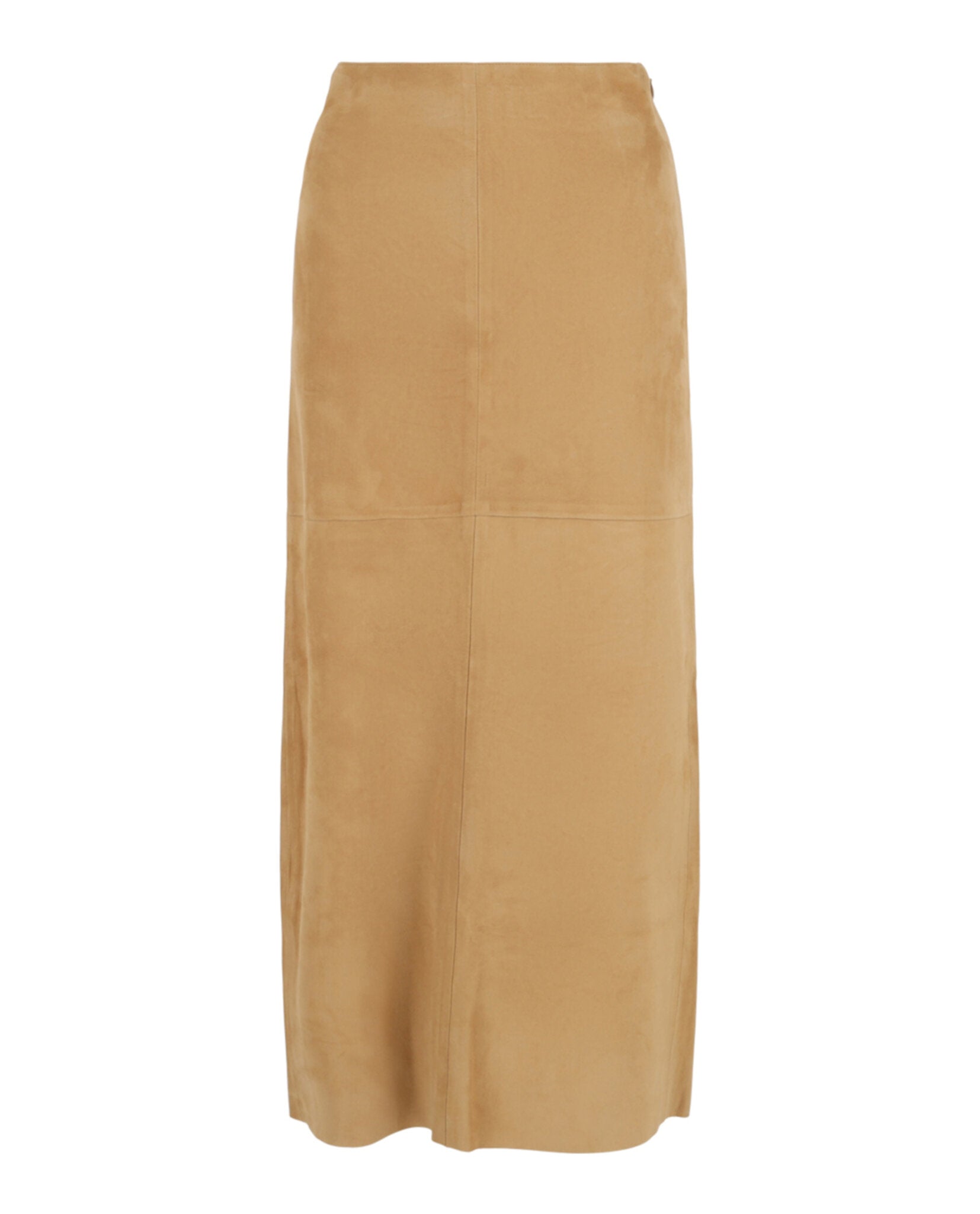 Ferragamo Womens Lambskin Leather Pencil Skirt