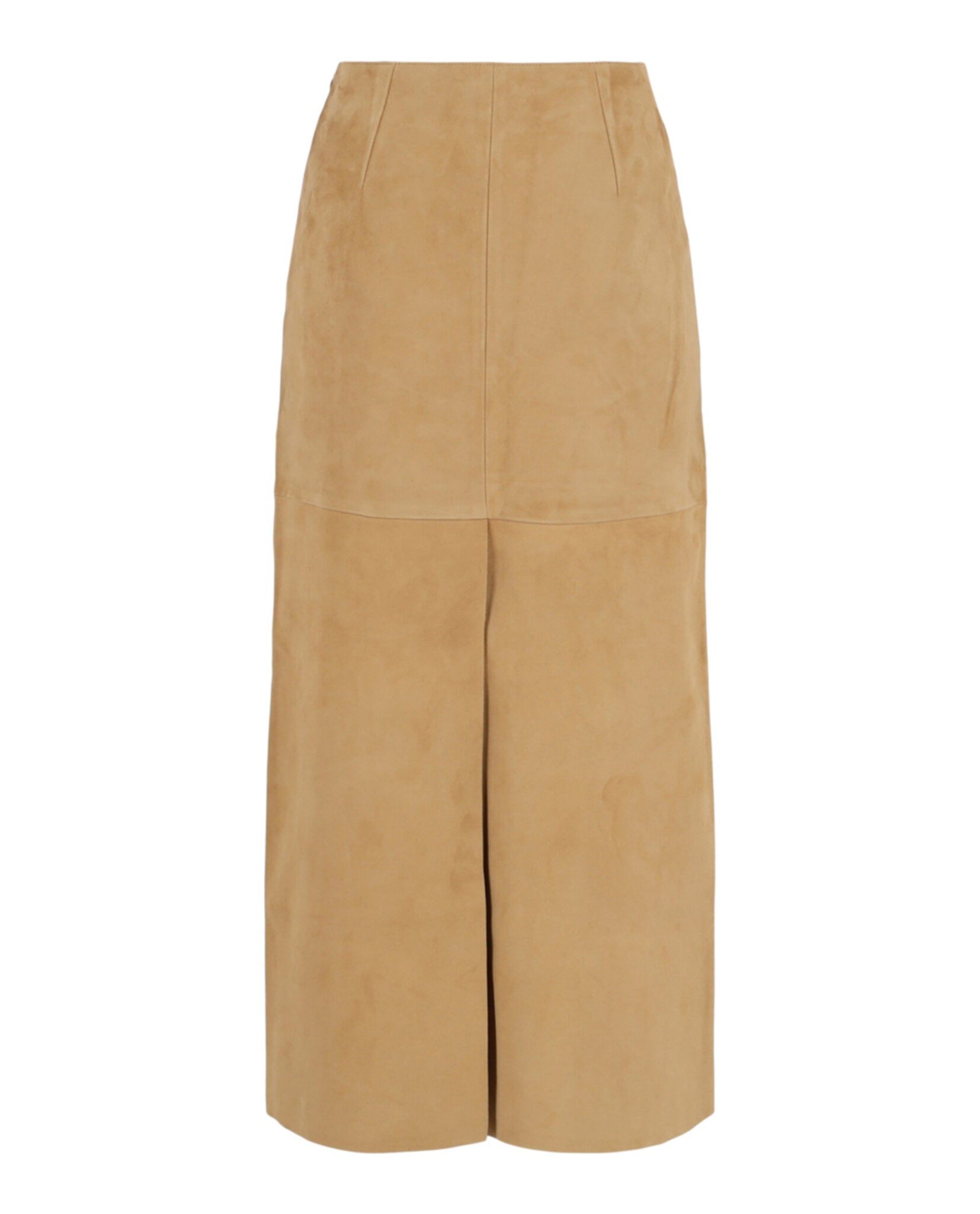 Ferragamo Womens Lambskin Leather Pencil Skirt