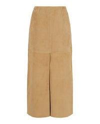 Ferragamo Womens Lambskin Leather Pencil Skirt
