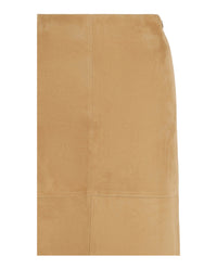Ferragamo Womens Lambskin Leather Pencil Skirt