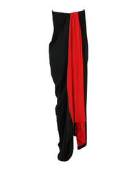 Ferragamo Womens Sleeveless Twofer Gown