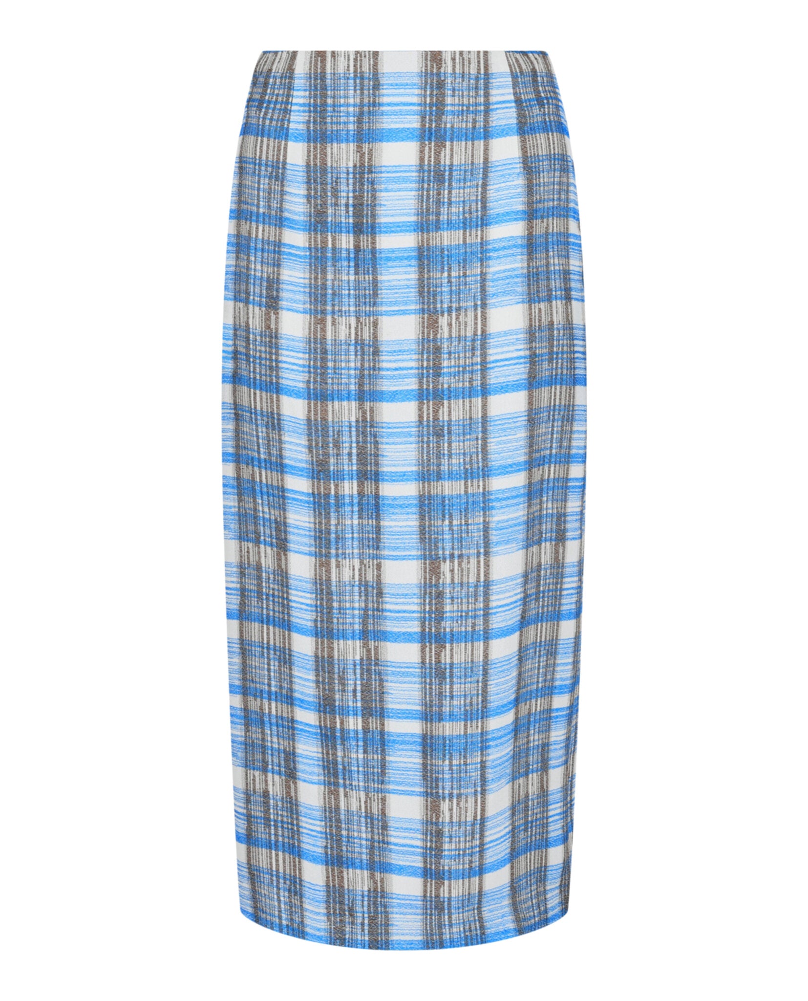 Ferragamo Womens Plaid Print Maxi Skirt